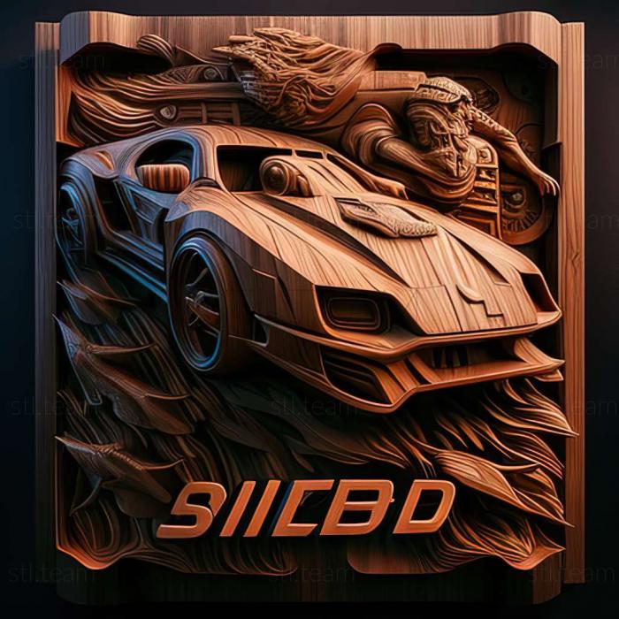 3D model Need for Speed II game (STL)